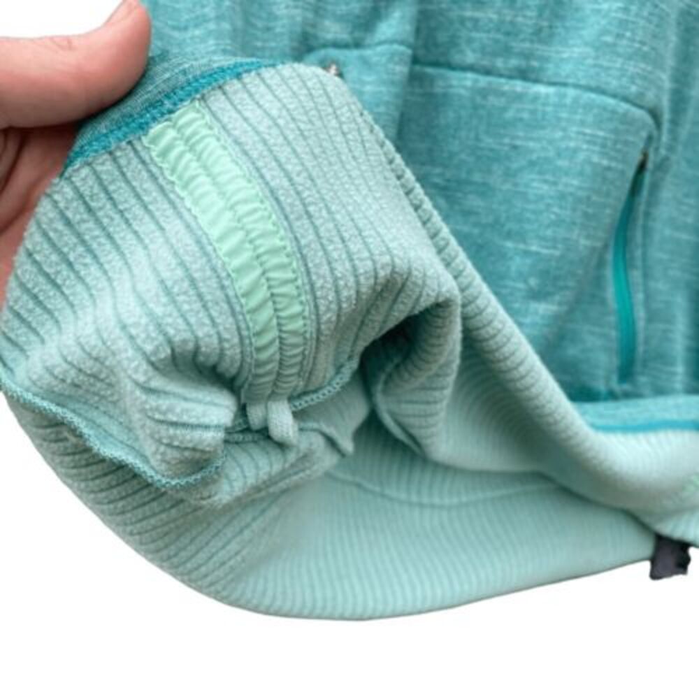 The North Face Mountain Athletics Teal Adjustable Fit Pullover Hoodie — SZ M - Picture 11 of 13